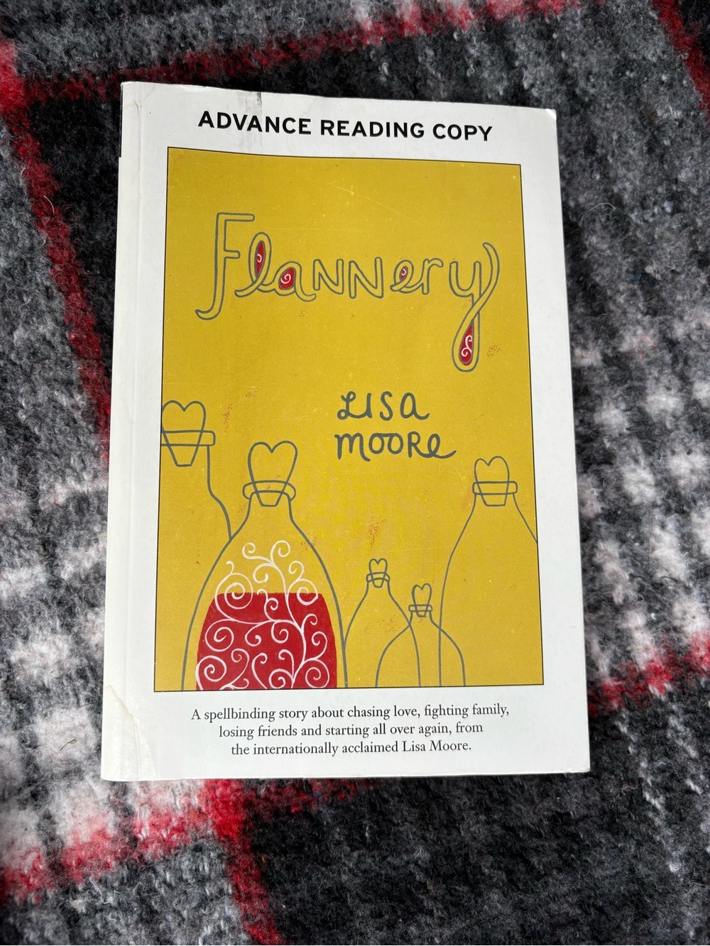 Flannery Lisa Moore ARC Advance Reading Copy YA Fiction Book